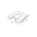 Uitvulplaatje 2mm Geel [200st.]